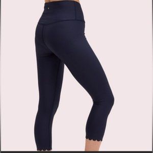 Kate Spade Scalloped crop leggings
